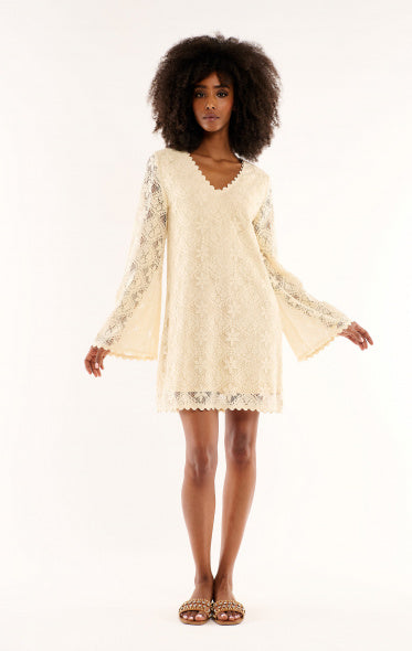 robe deborah | ecru