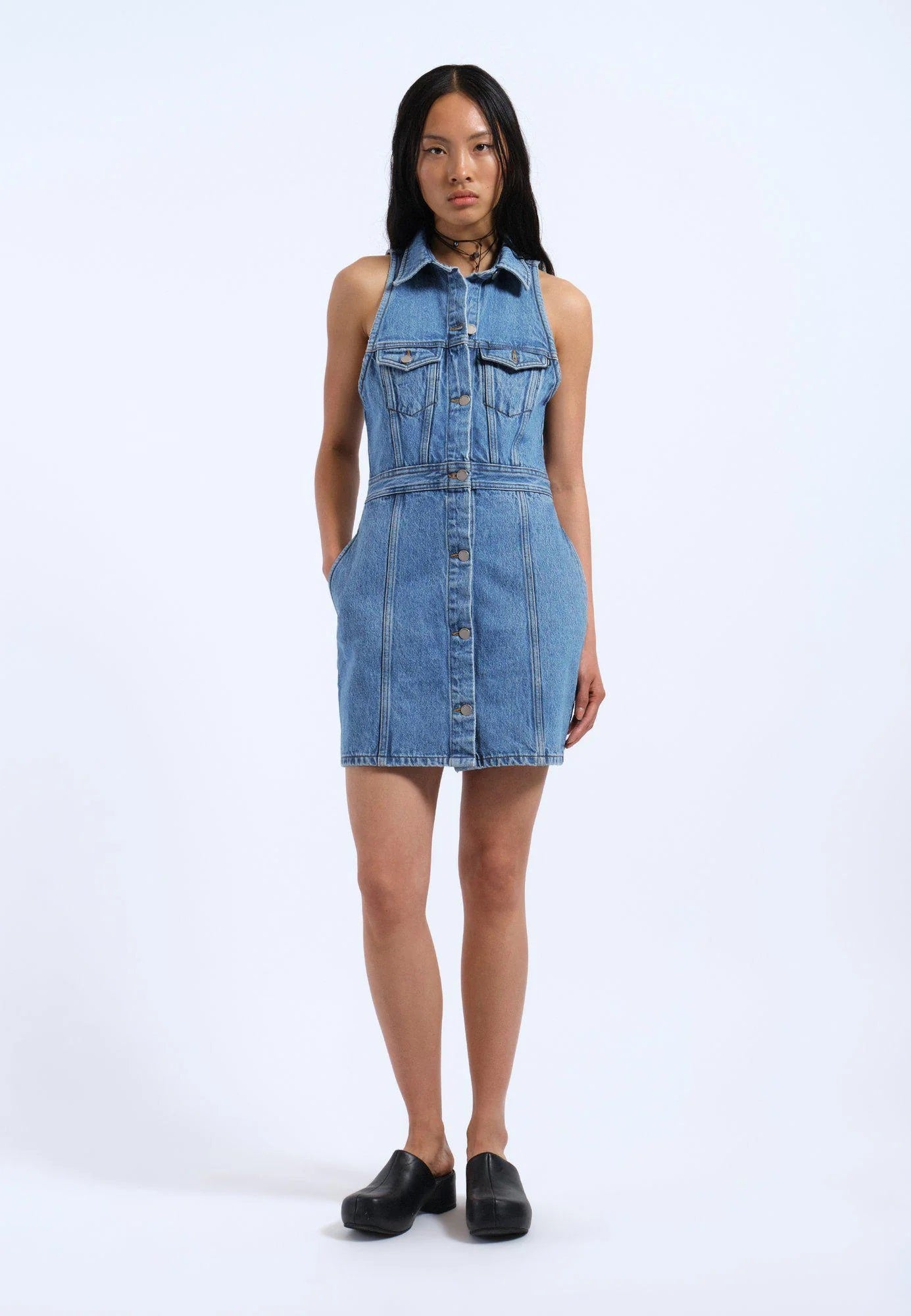 robe kinsley | bleu