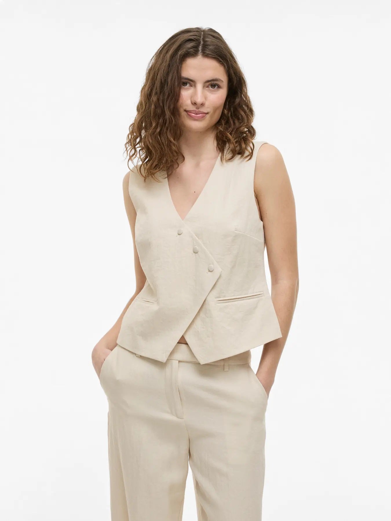 top flea | beige